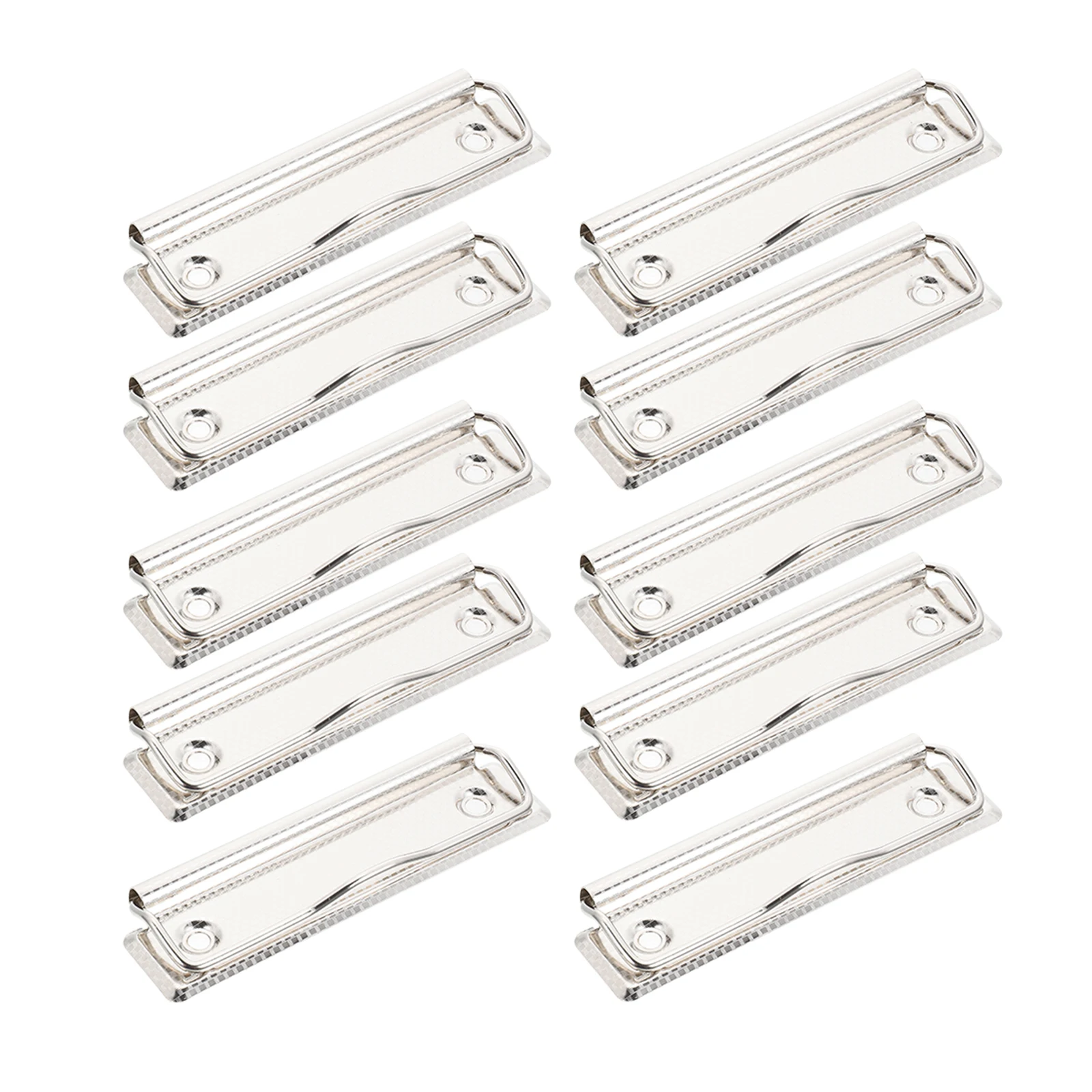 

15 Pcs Metal Plate Clip File Office Clips for Clipboards Chalkboard Pocket Hardware