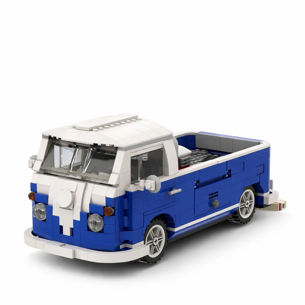 

MOC Vintage Pickup Truck Building Blocks Set DIY Model Car Bricks Toy for Kids Desktop Decoration Gift Assembly Toy