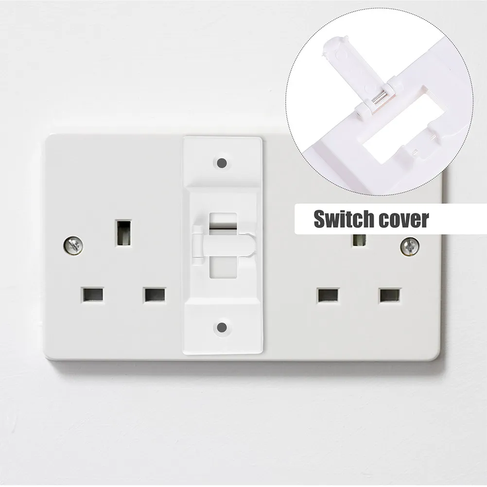 5pcs-wall-switch-safety-locks-strong-plastic-protective-covers-prevent-accidental-activation-during-maintenance-keep-safe