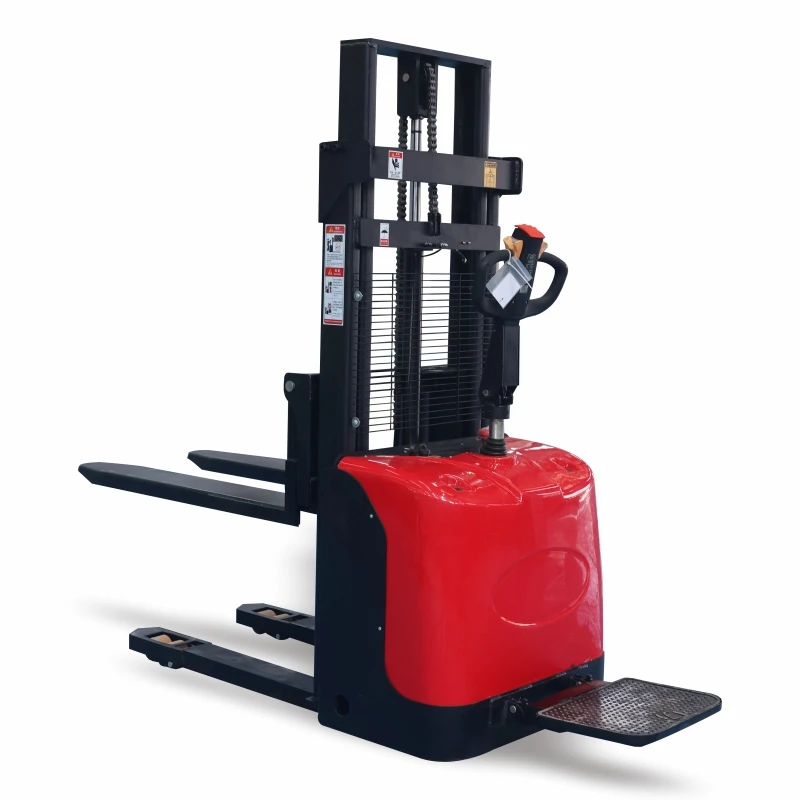 Free Delivery of Fully Pedestrian Automatic Lifting Electric Stacker, Electric Pedestrian Stacker, Electric Stacker