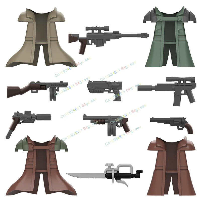 

Christmas Festival Gifts Game Soldiers Action Figures MY711 MY712 MY713 MY714 Building Blocks Accessories Toys Kids Gifts