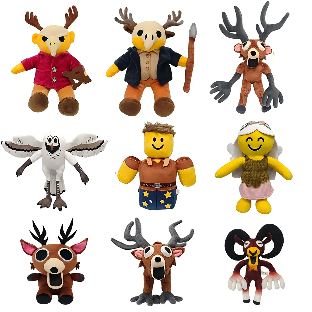 

New Hot Selling Forest Survival 99 Night Dolls Nights Horror Games Surrounding Plush Deer Dolls Children's Christmas Gifts