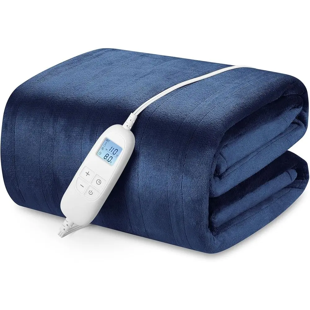 

Electric Heated Blanket Queen Size 84" x 90" with 6 Heating Levels & 8h Auto O, Ultra Sot lannel ull Body ast Heating Warming Bl