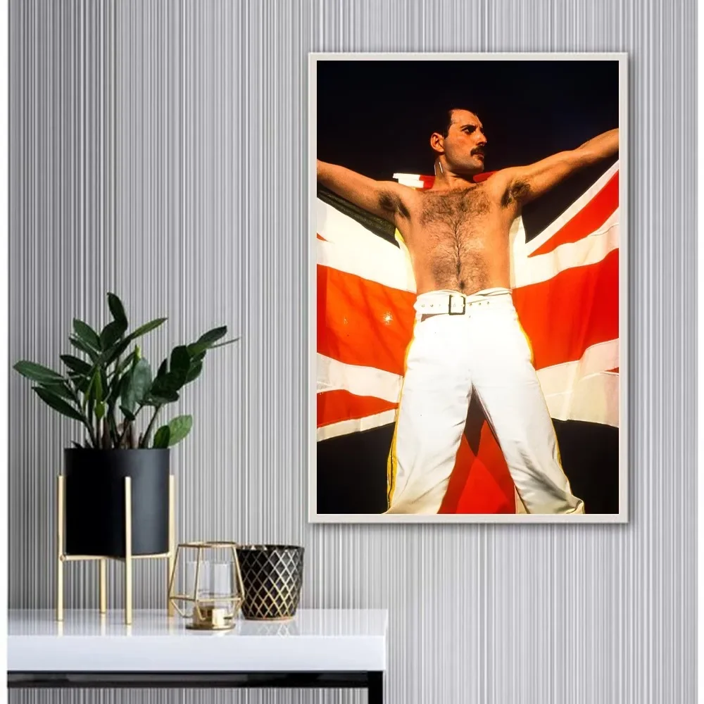 1PC Queen Freddi Mercury Posmia madly Poster Paper Print Home Living Room Bedroom Entrance Bar Restaurant Cafe Art