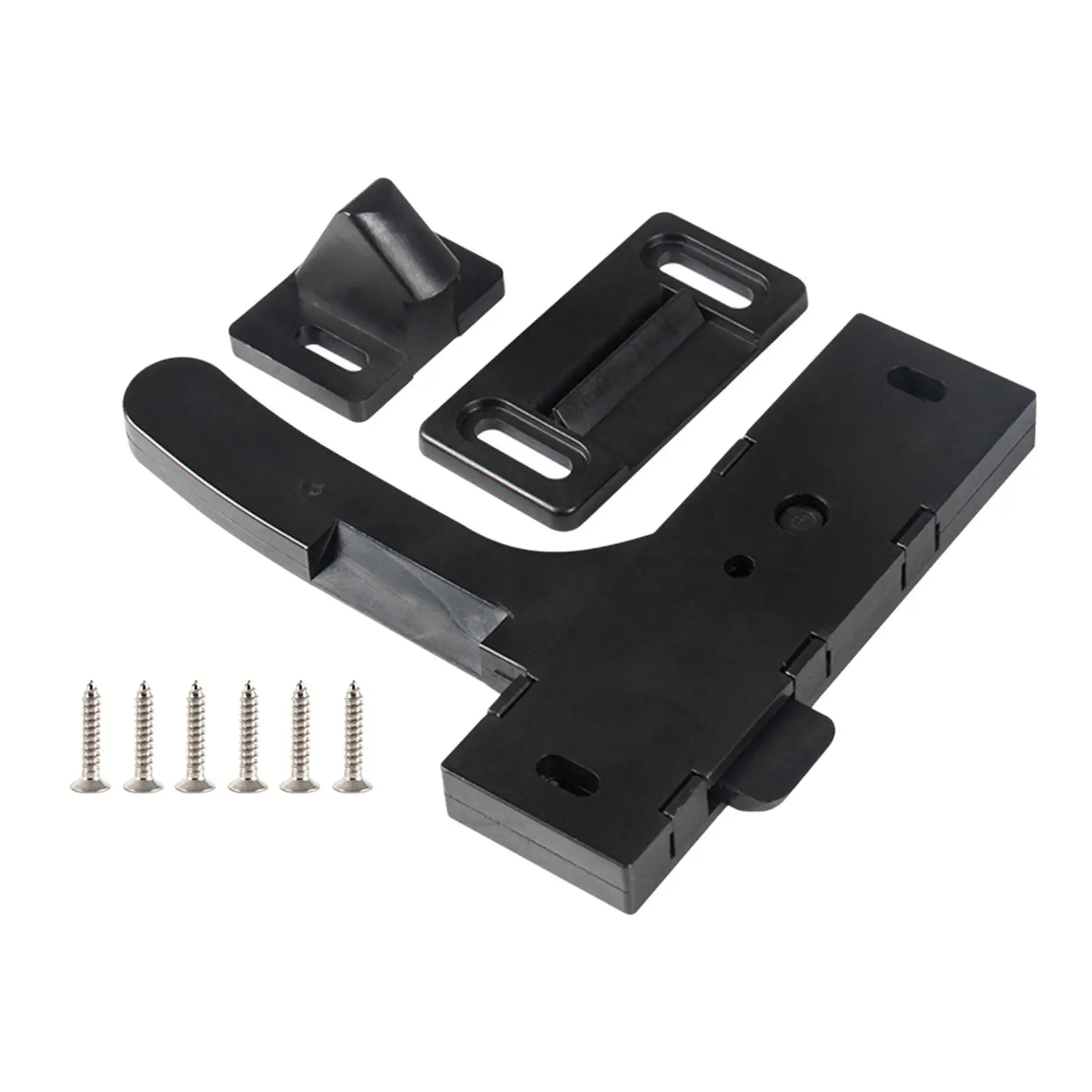 RV Screen Door Latch Replacement Parts Right Hand Accessories Screen Door Latch and Handle Kit for RV Cargo Travel Trailer