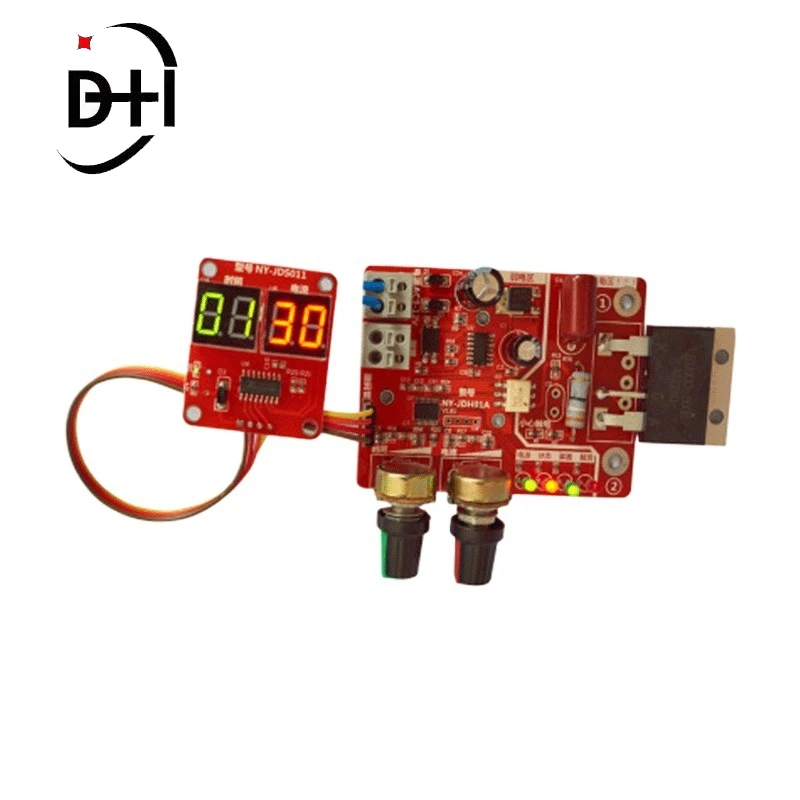 Spot Welders control Board 100A Digital display Spot welding time and current controller panel timing Ammeter NY-D01