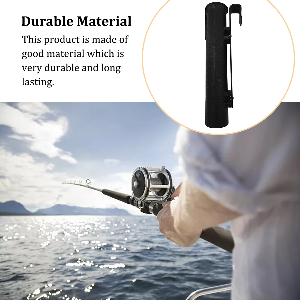 Fishing Rod Holder Pole Tackle Marine Tube Hanging Link Lightweight Durable Kayak Yacht Cover Durable Portable