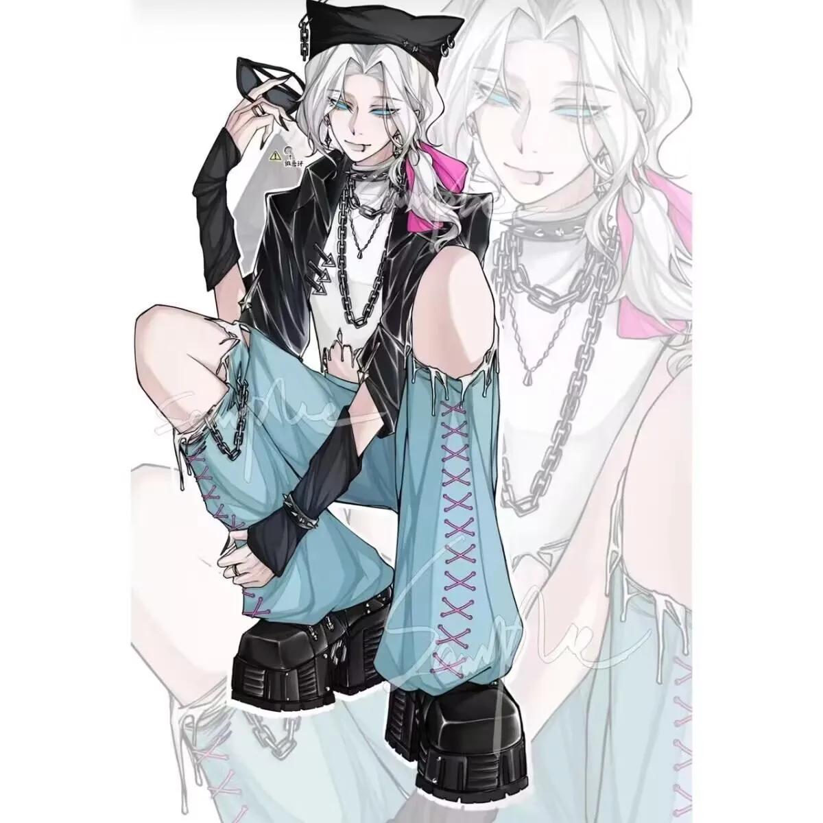 Изысканный стоячий знак "Пятый человек", высокий уровень внешнего вида, подарок 10 см для друзей и лучших друзей