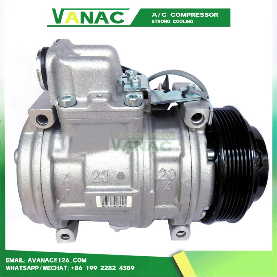 10PA20C AC Compressor For Mercedes Benz C140 1992 1999 W140 1991-1998 000230031187 0002301711 0002340011 A000230031187 0002300