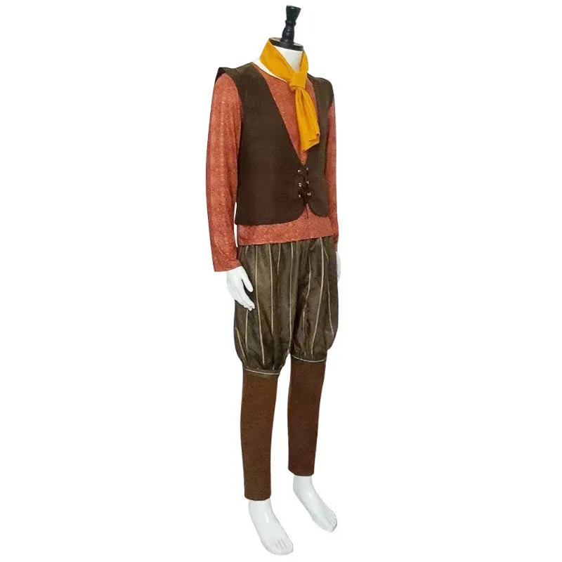 Disfraz de Shrek Movie Rumpelstiltskin para hombre, uniforme de juego de capitán enano, monstruo 4, Anime, fiesta de Halloween