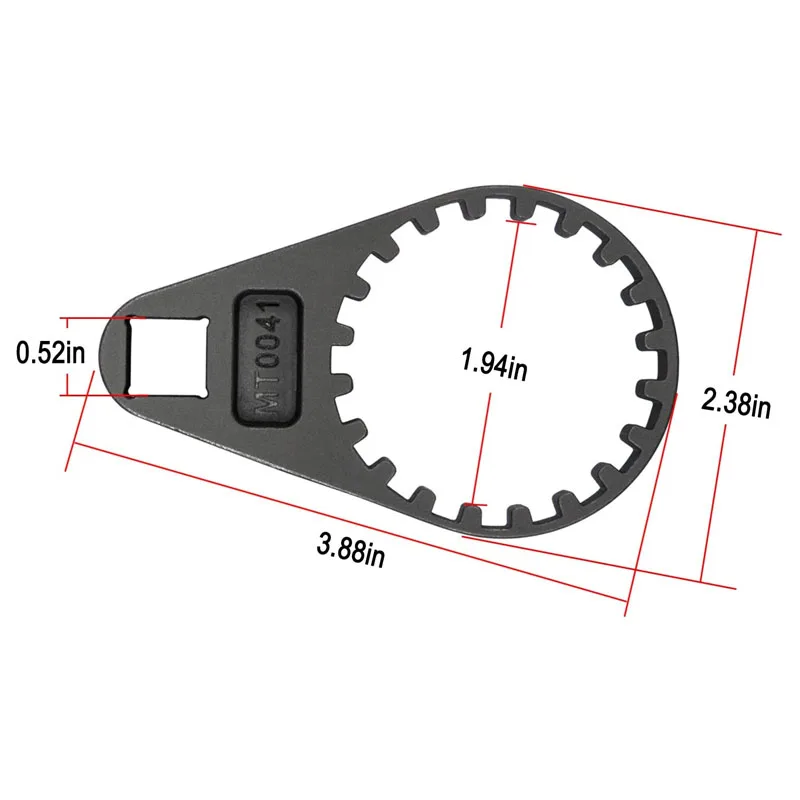 YMT MT0041 Fuel Filter Water Separator Wrench Fit For Yamaha 4-Strokes 150 to 350 HP Serial Number 0406,HDPI 2006 to Current