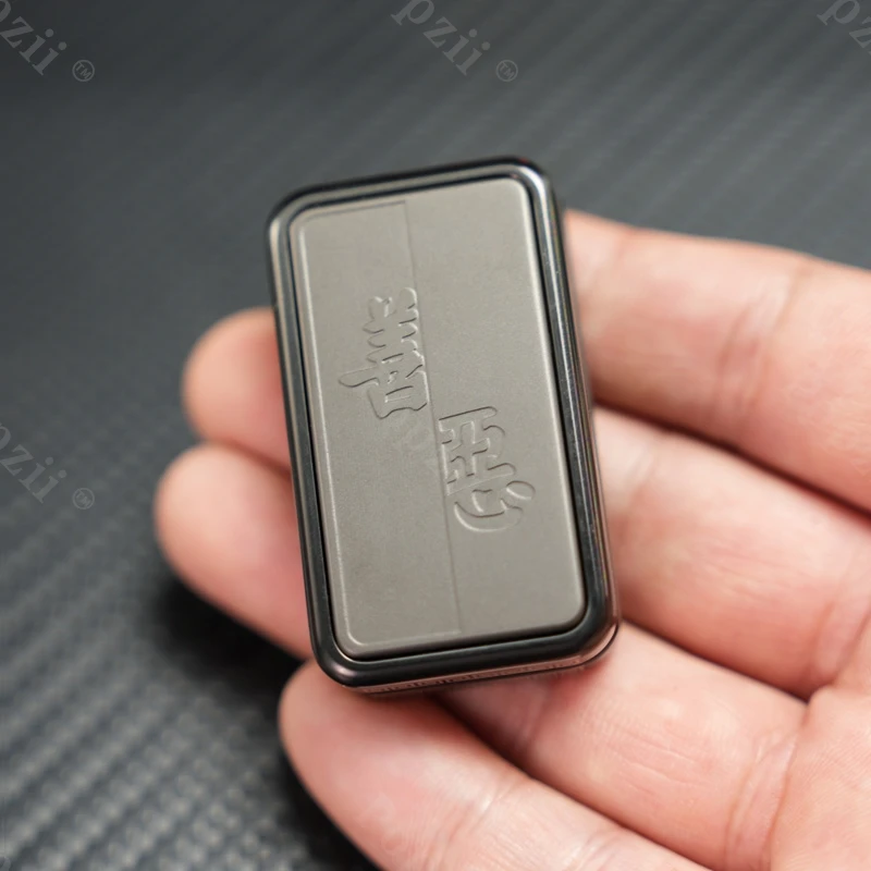 Deslizador de empuje ilimitado EDC, juguetes para aliviar el estrés de acero inoxidable, trucos de la yema del dedo EDC, juguetes magnéticos para adultos