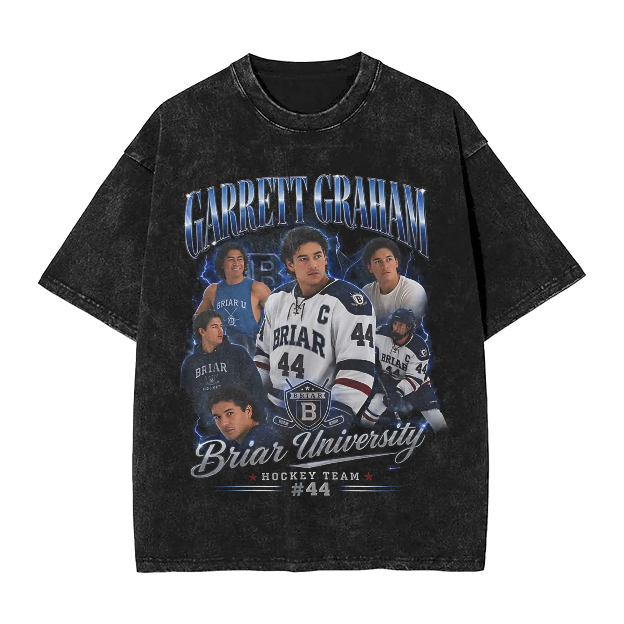 Men Garrett Graham Off Campus T Shirts 100% Cotton Tops Summer Vintage Short-Sleeved T-Shirt O-Neck Hip Hop Casual Tshirt