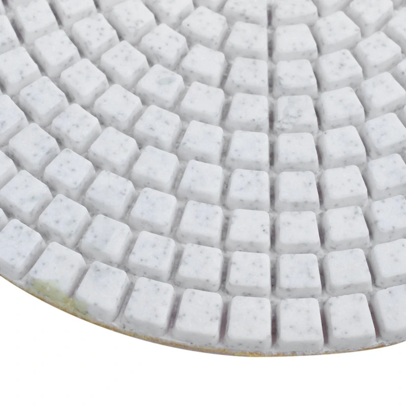 4Pcs 5 Inch 125Mm Wet Diamond Polishing Pads Marble Granite Grits 30