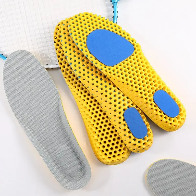 Orthopedic Memory Foam Sport Support Insert Feet Care Insoles for Shoes Men Women Orthotic Breathable Running Cushion Men Women