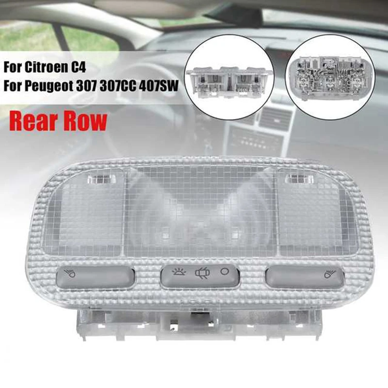 Car Front Rear Reading Dome Light 6362N2 6362Q2 6362Z5 For Peugeot 308 408 3008 301 307 Citroen C3-XR C5/Triumph