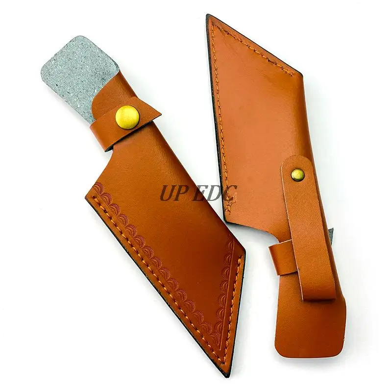 Artificial Leather Knife Case/Sheath Outdoor Sheath Leather Case Knife Accessories DIY Knife Protective Case Artificial Leather