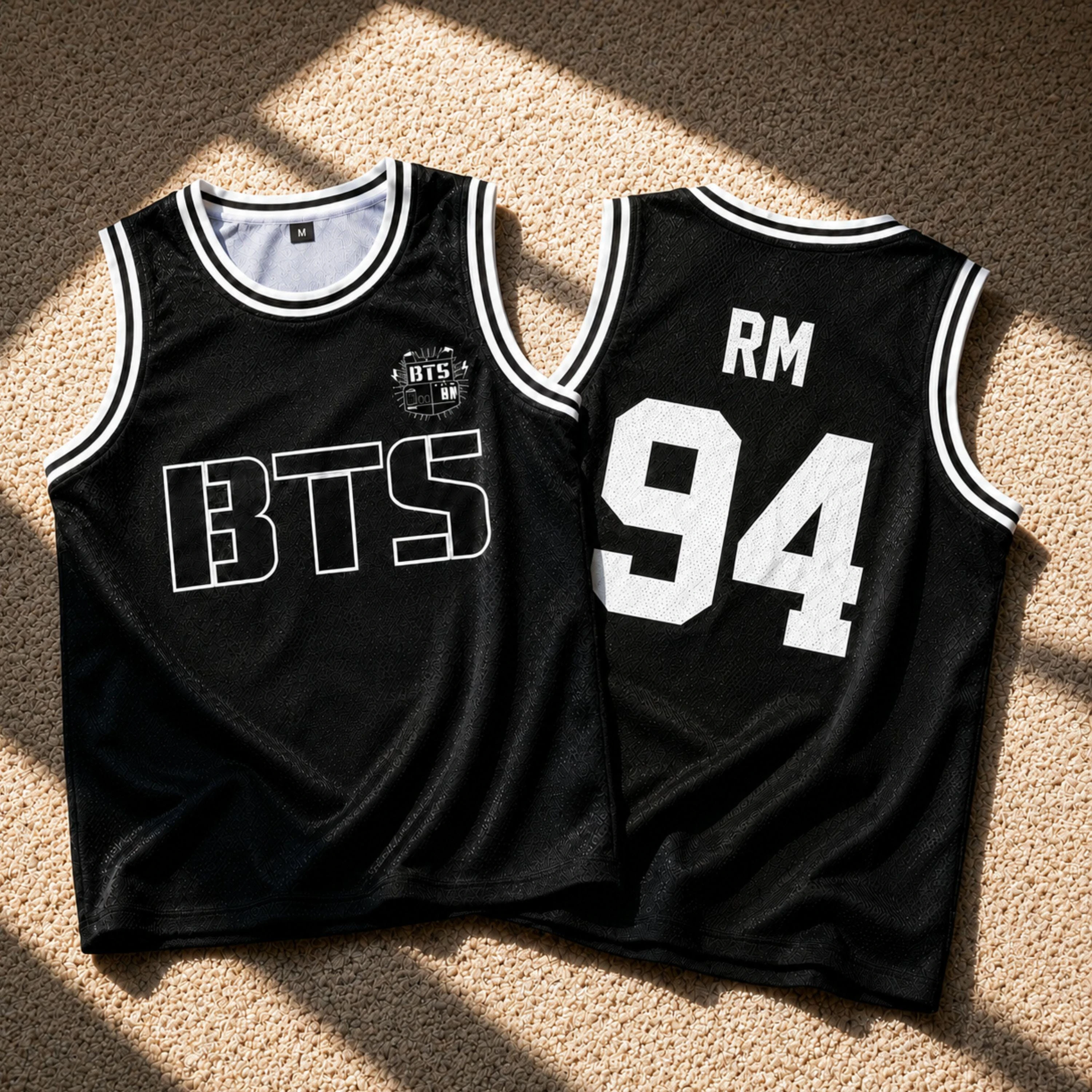 2026 Kpop BTS Arirang 3D-Druck Basketball-Trikot Herren Damen Sommer Sport Mode Weste Atmungsaktive Schnelltrocknende Kleidung Fan-Geschenke – Detail 4
