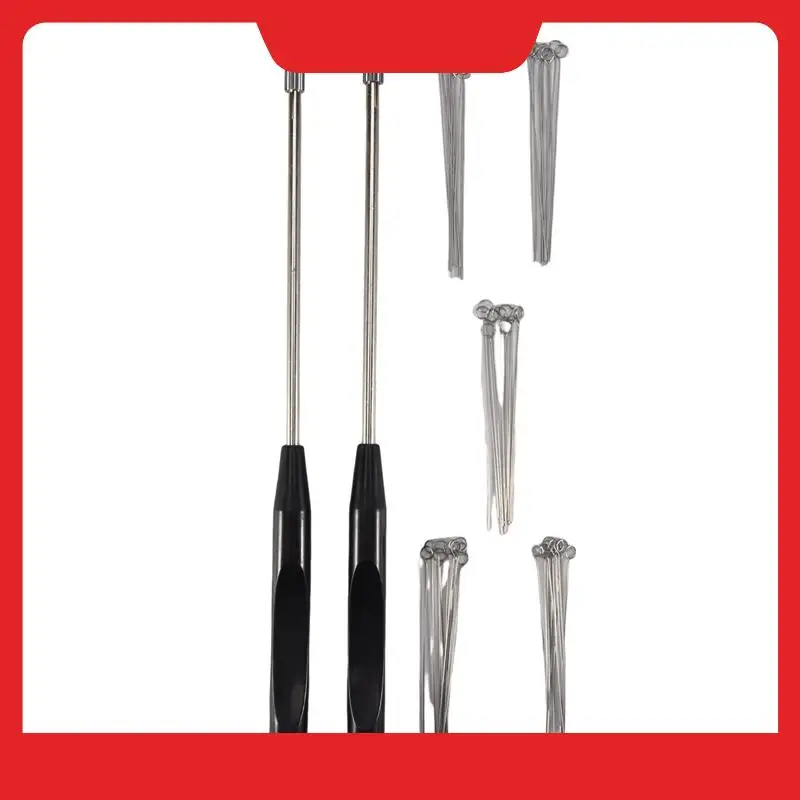 

A32HOT-2PCS многоразовые держатели контура для инокуляции с 50 шт. 10UL нихромовые наконечники игл петля для прививки для лаборатории