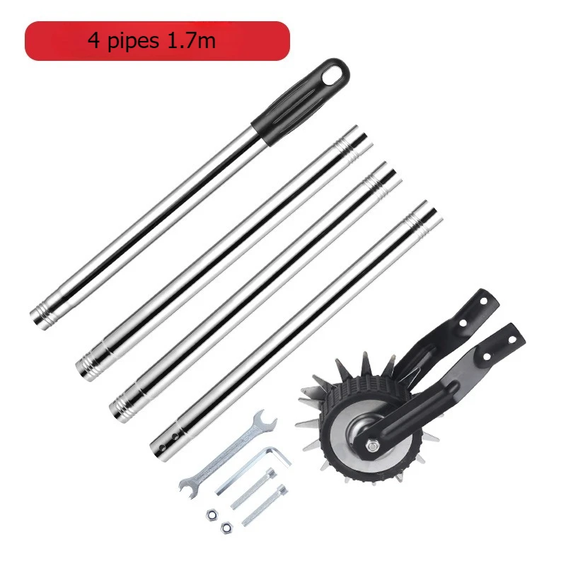 

For Garden Sidewalks Driveways and Landscaping Manual Wheel Rotary Edger Lawn Edger Trimming Grass Weed Edger with Cushion Grip