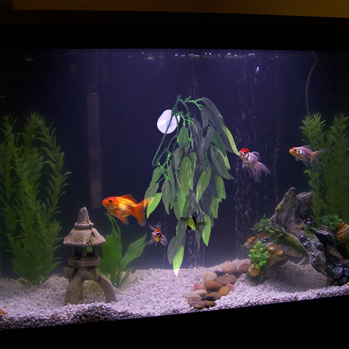

Artificial Aquarium Plants Realistic Resin Fish Tank Decor Long Lasting Vivid Scene Rattan Decoration Safe Water PlantsAquariums