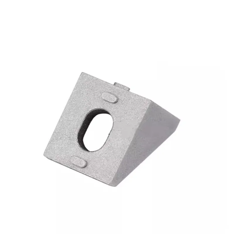 1-10Pcs 2020 Corner Fitting Angle Aluminum 20 X 20 L Connector Bracket Fastener Match Use 2020 Industrial Aluminum Profile