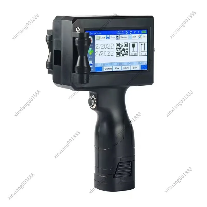 For Smart Automatic Handheld Inkjet Coder Portable Date Printer for Production Date Numbers Printing on Bottle Caps