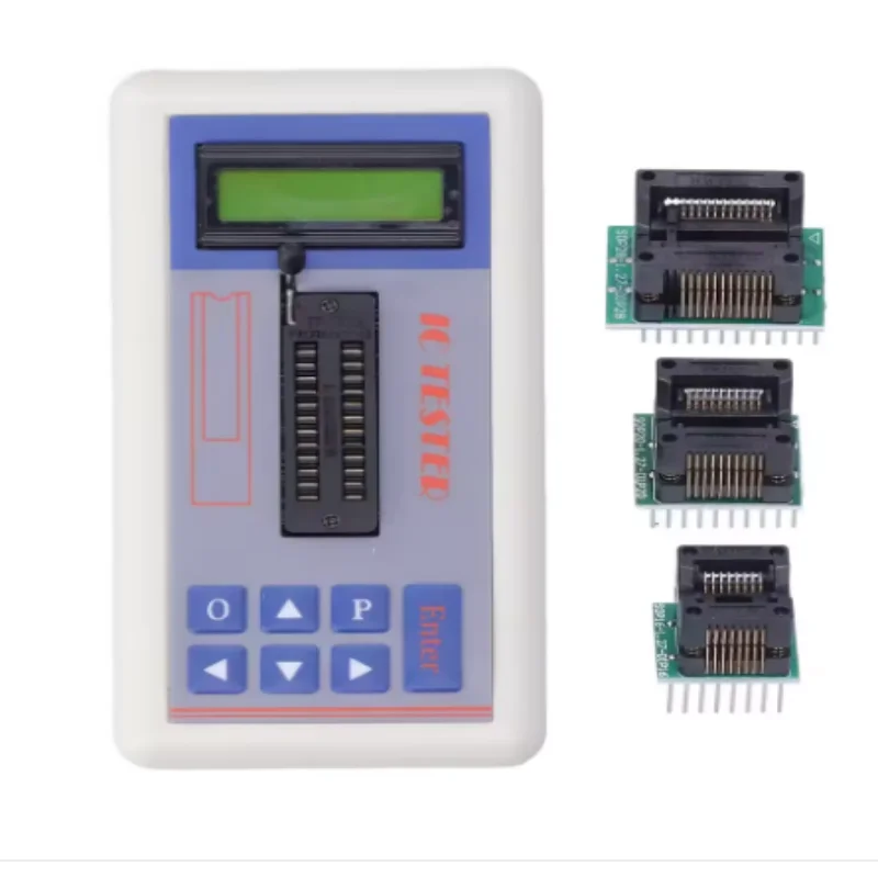 Integrated Circuit Tester, IC Transistor Capacitor Tester, Diode Checker Detector, with 5V 3.3V AUTO Mode,B GSY