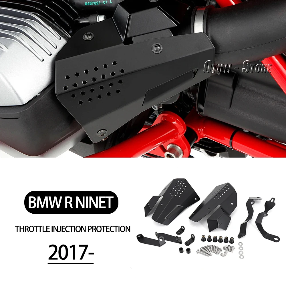 

Motorcycle RnineT 2017- Throttle Injection Guard Engine Cylinder Tube Protection For BMW R9T R NINET Scrambler Pure Urban G/S