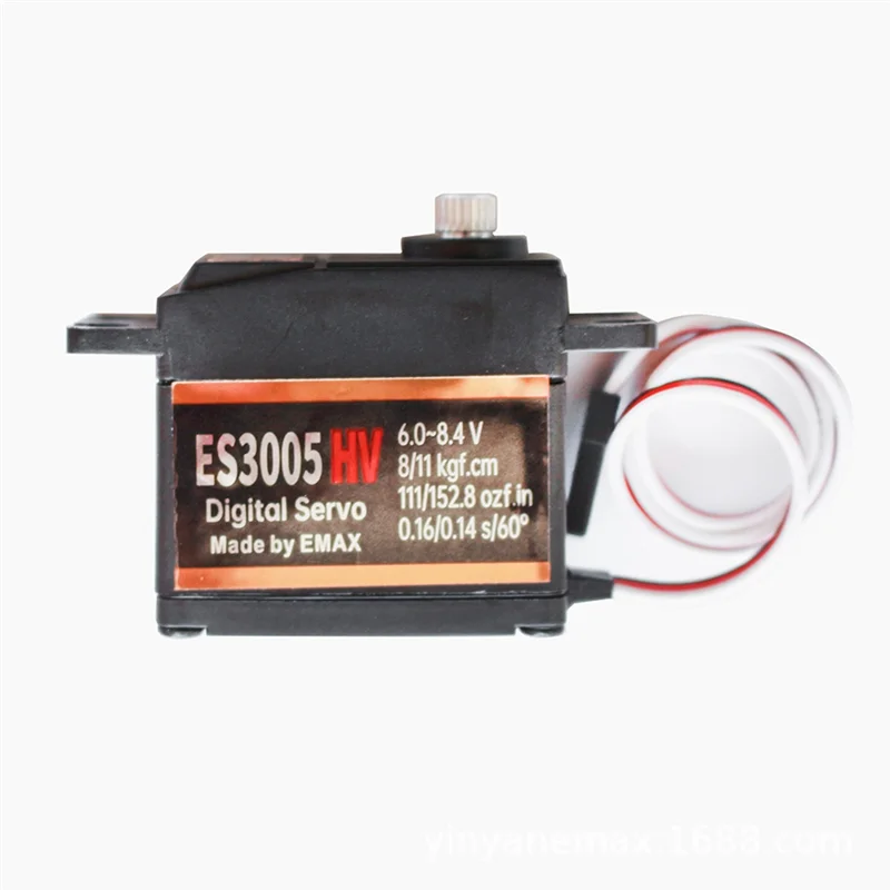 Servo Digital Excellent-ES3005HV, servomotor de engranaje de Metal de alto voltaje para Dron FPV, RC, coche, Robot, helicóptero