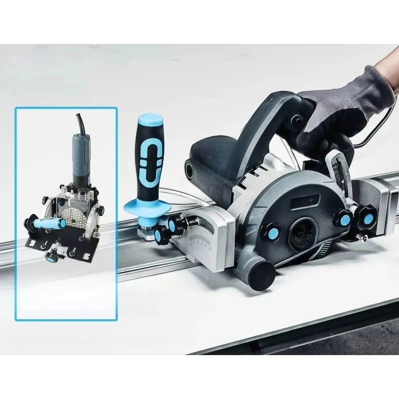 Tool Electric Track Cutter Multifunctional 45 Degree Tile Slate Chamfer Straight Cut Large Slab Cutting Water Jet