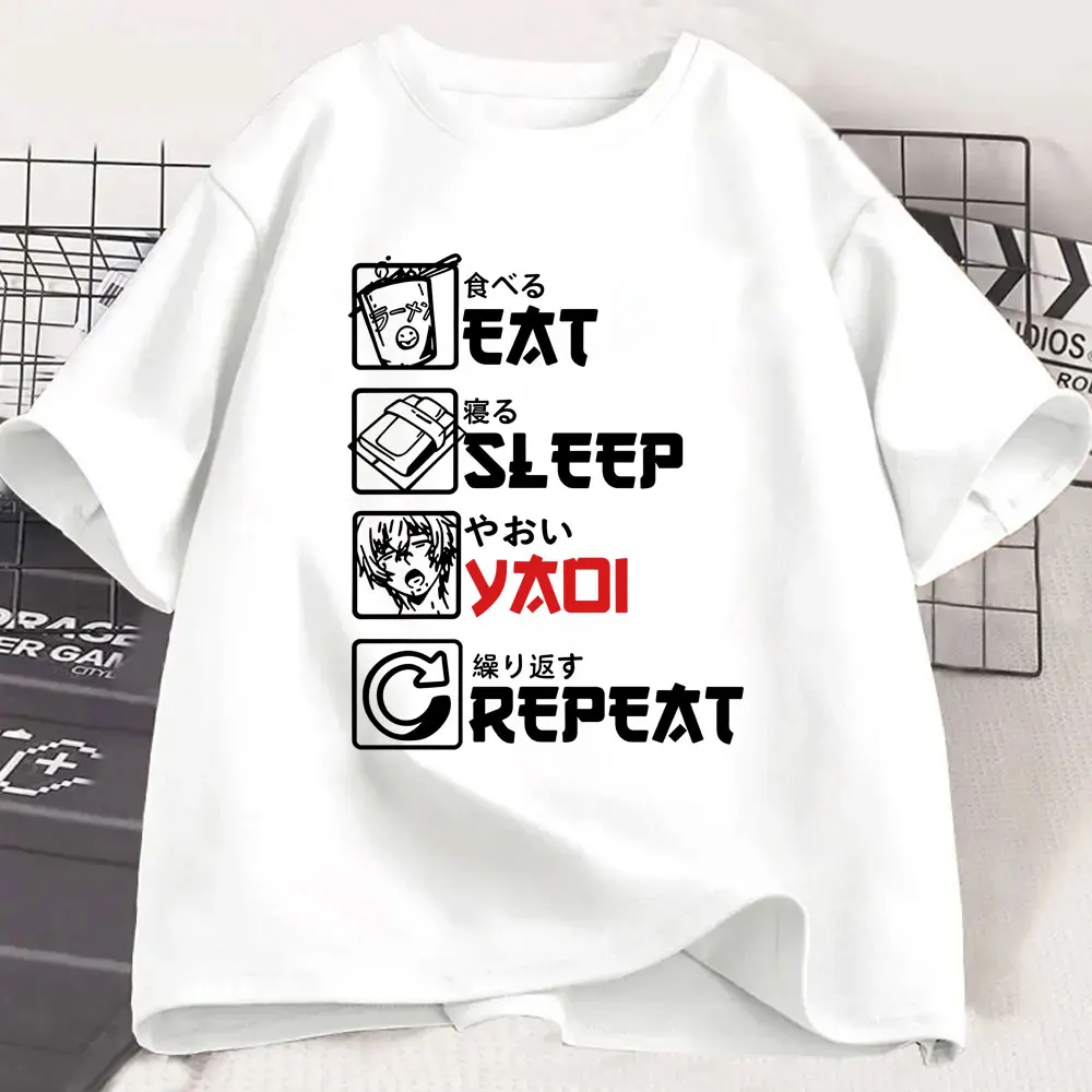 

Anime Given Yaoi Bl Funny Graphic T-shirt Men Women Vintage Harajuku Kawaii Couple Cotton T Shirt Unisex Summer Cotton T-shirts