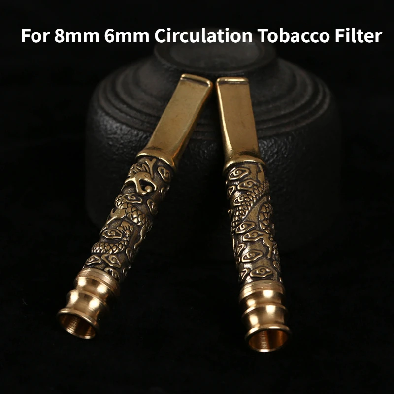 Metal Durable Microfilter Tobacco Filter For 6mm 8mm Reusable Cigarette Holder Reducing Tar Washable Hookah Shisha Pipe Men Gift