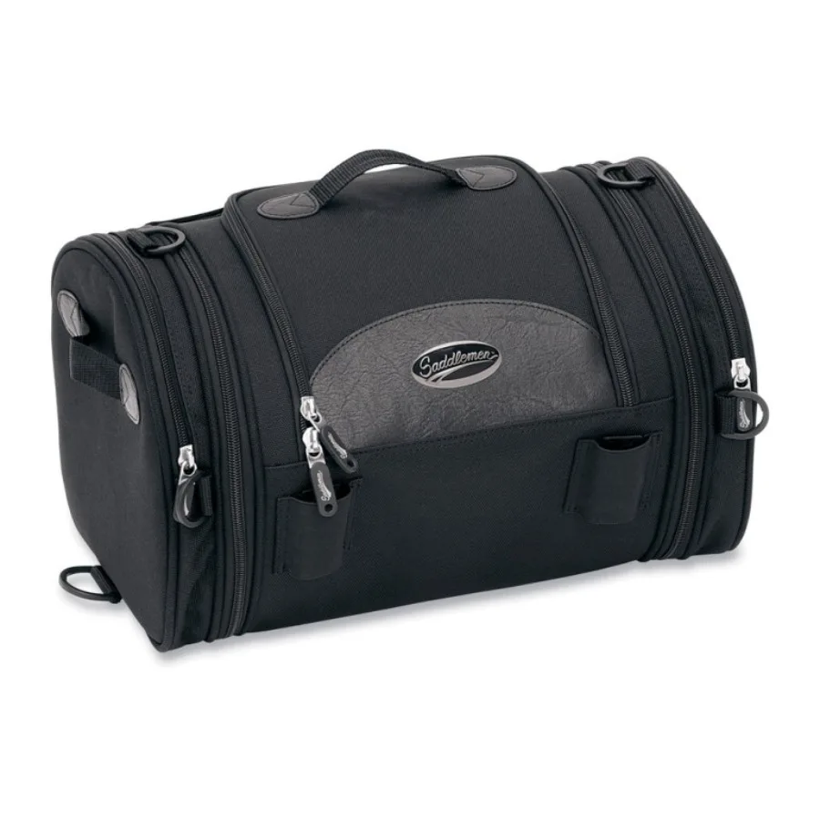 

Saddlemen R1300XLE Deluxe Roll Bag Заднее сиденье Sissy Bar Bag Мотоциклетный багаж