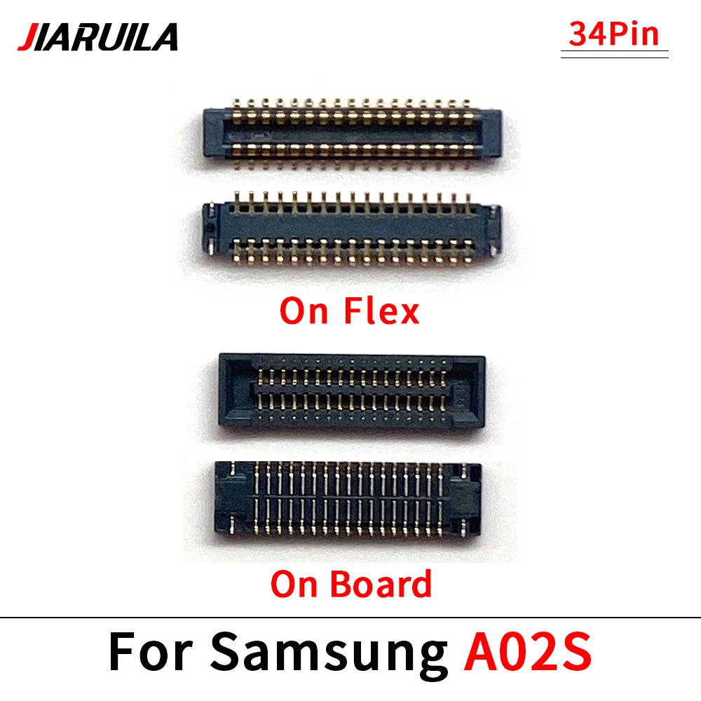 Lcd FPC Connector For Samsung A02S A01 A03 Core A03S A10S A32 4G 5G Display Screen On Motherboard