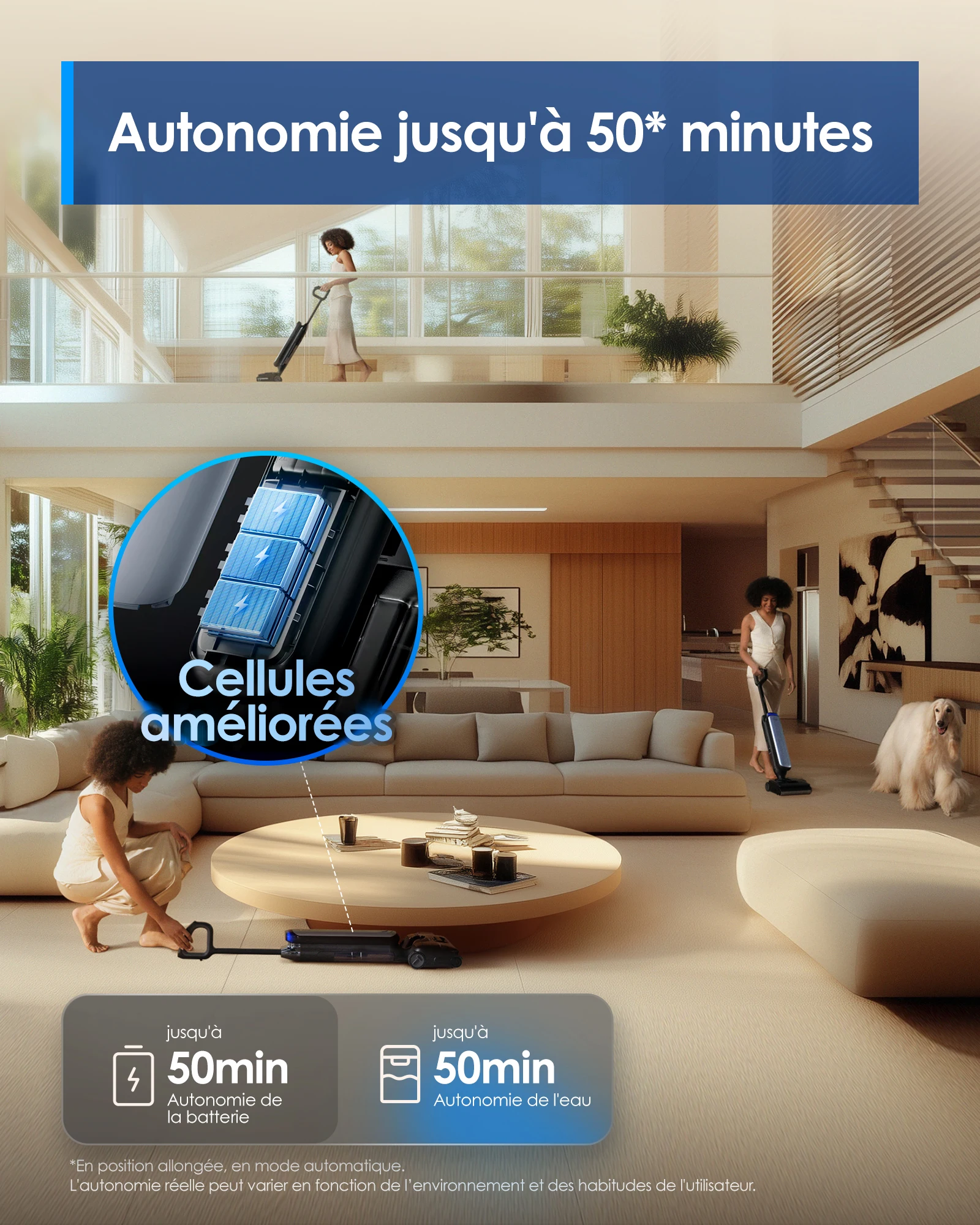 Tineco Floor One S9 Artist Aspirator, 22 kPa sugeevne, 360° product image 7