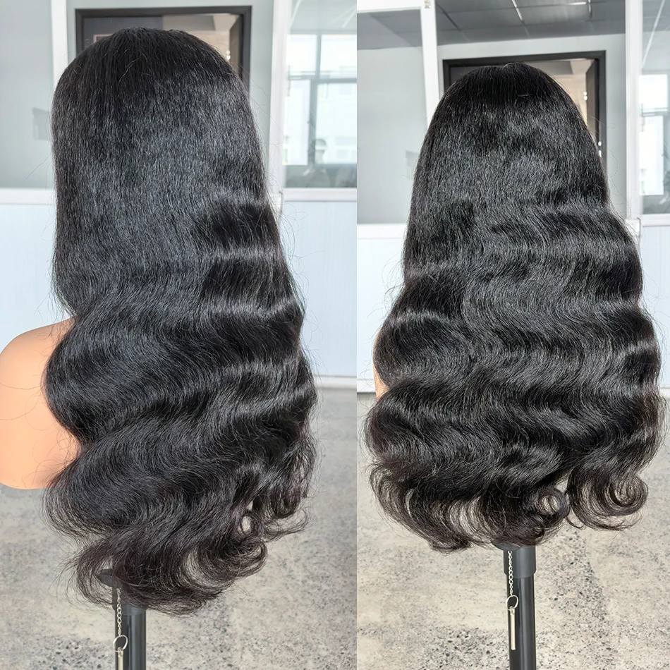 perruques-100-cheveux-humains-ondules-kinky-body-wave-avec-raie-en-v-densite-250-ombre-brun-raides-yaki-perruques-u-part-ameliorees-avec-cordon-de-serrage