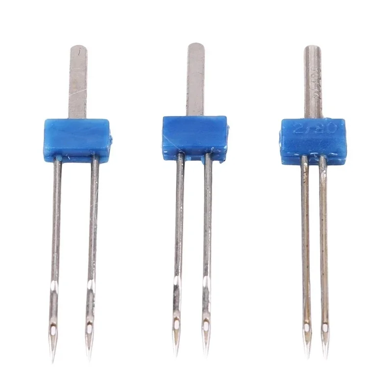 3pcs/pack Multifunction Double Twin Needles Pin for Brother Sewing Machine Parts for Househeld Tools Home Sewing Machine