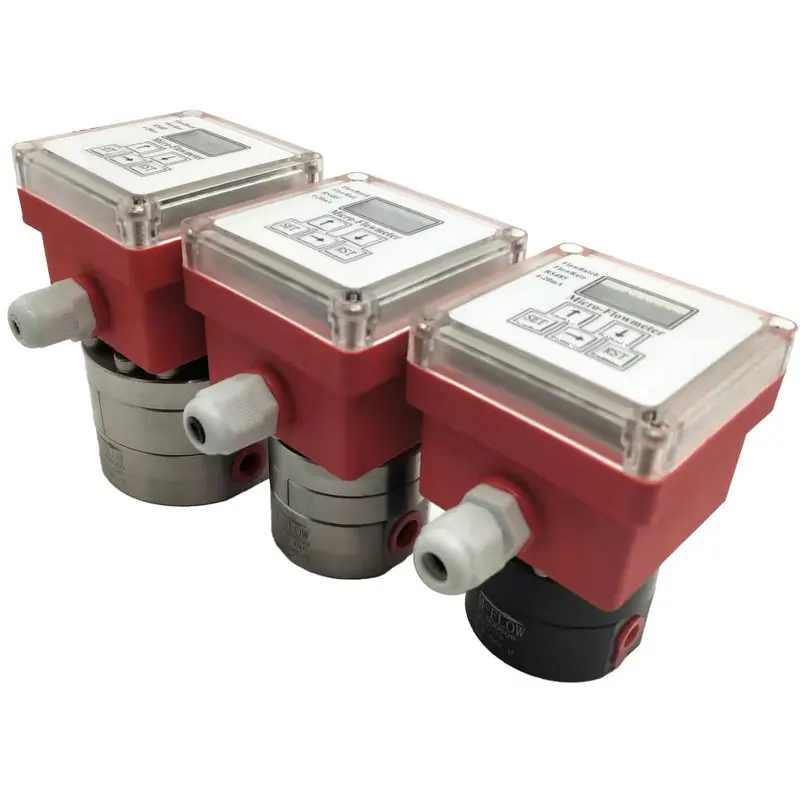 

Integrated Display Micro Gear Flowmeter RS485 Display Crude Oil Lubricating Oil Micro Volumetric Flowmeter
