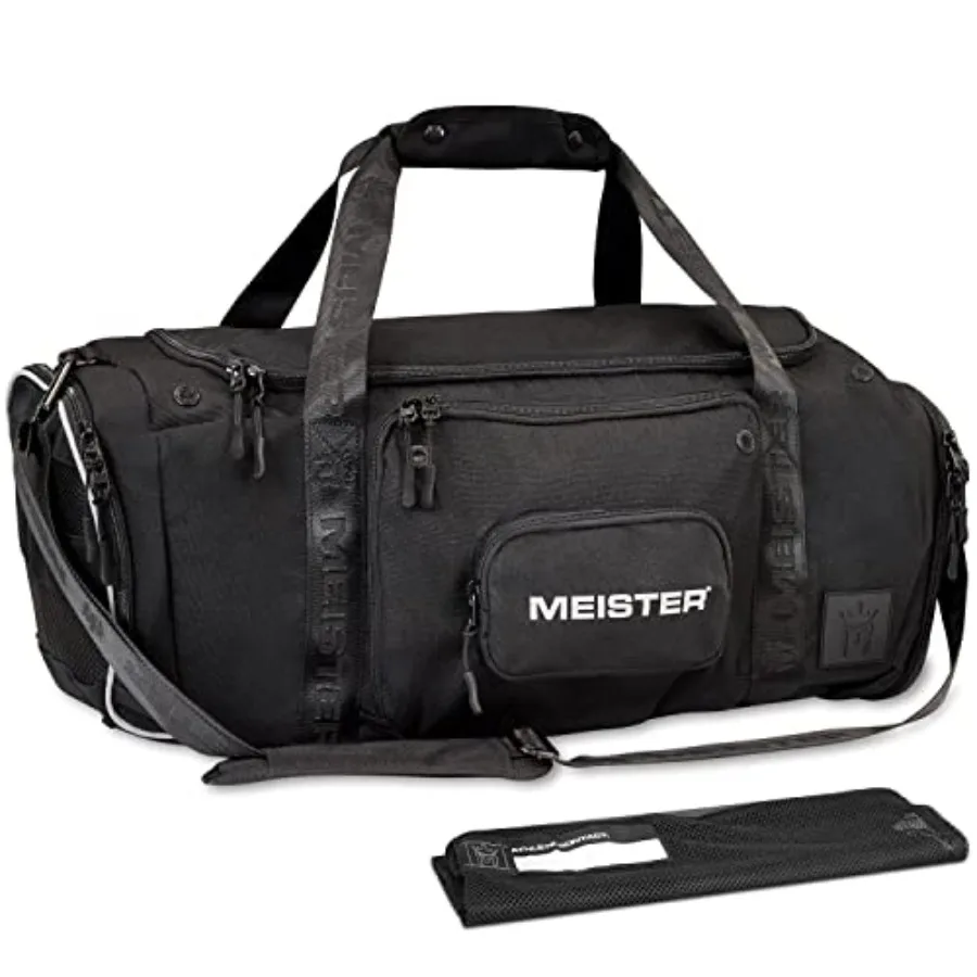 Brawler Gym Bag for Fighters w/Zip-Out Wash Bag and Shoe Locker