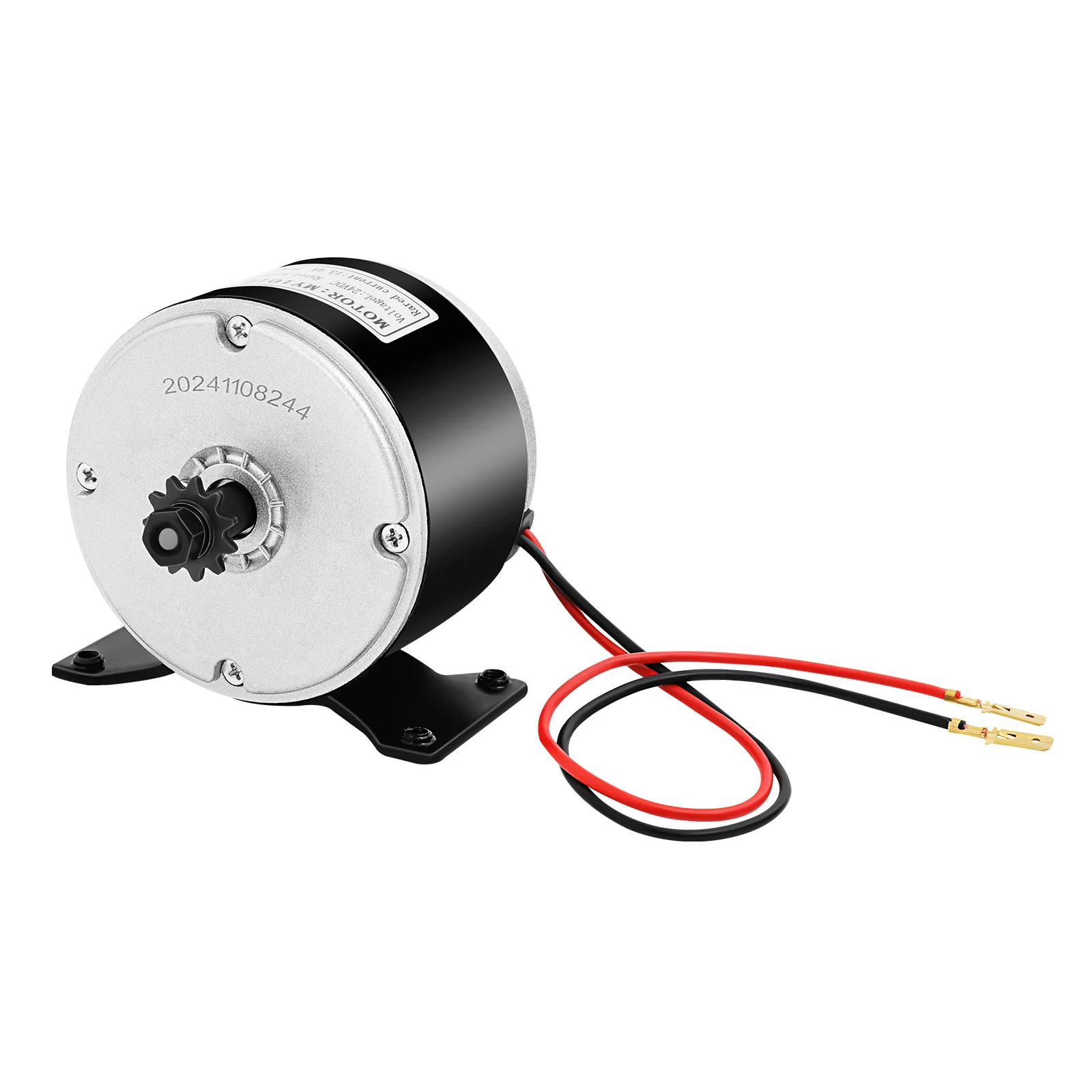 

Electric Motor, 250W 24V Brush MY1016 Motor Reversible Motor 2750RPM DIY for Mini Bike Quad DIY Scooter E Bike Go-Kart Razor