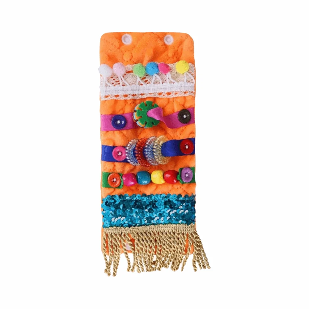 

Plush Sensory Wrist Band Pressure Anxiety Relief Alzheimer Perception Training Blanket Arm Pillowcase Sensory Stimulation