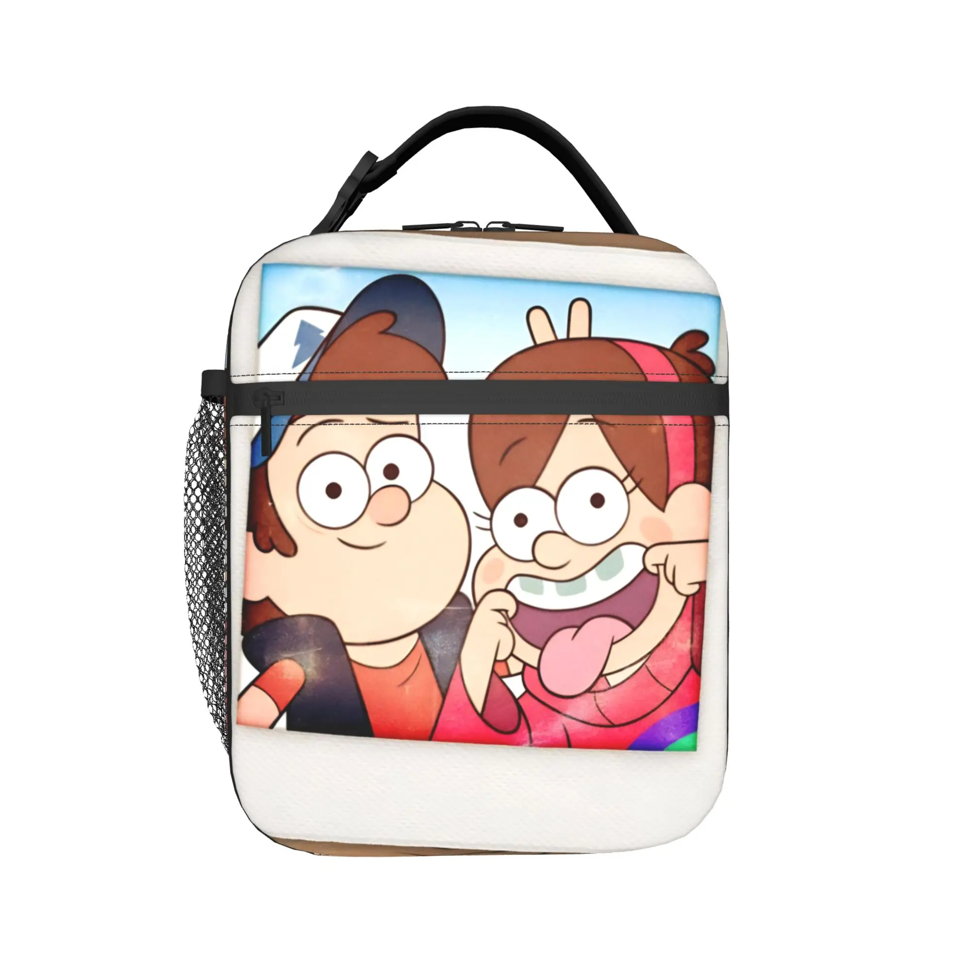 Lunch Boxes G-Gravity Falls Product  Storage Food Box Y2K Thermal Cooler Lunch Box For School