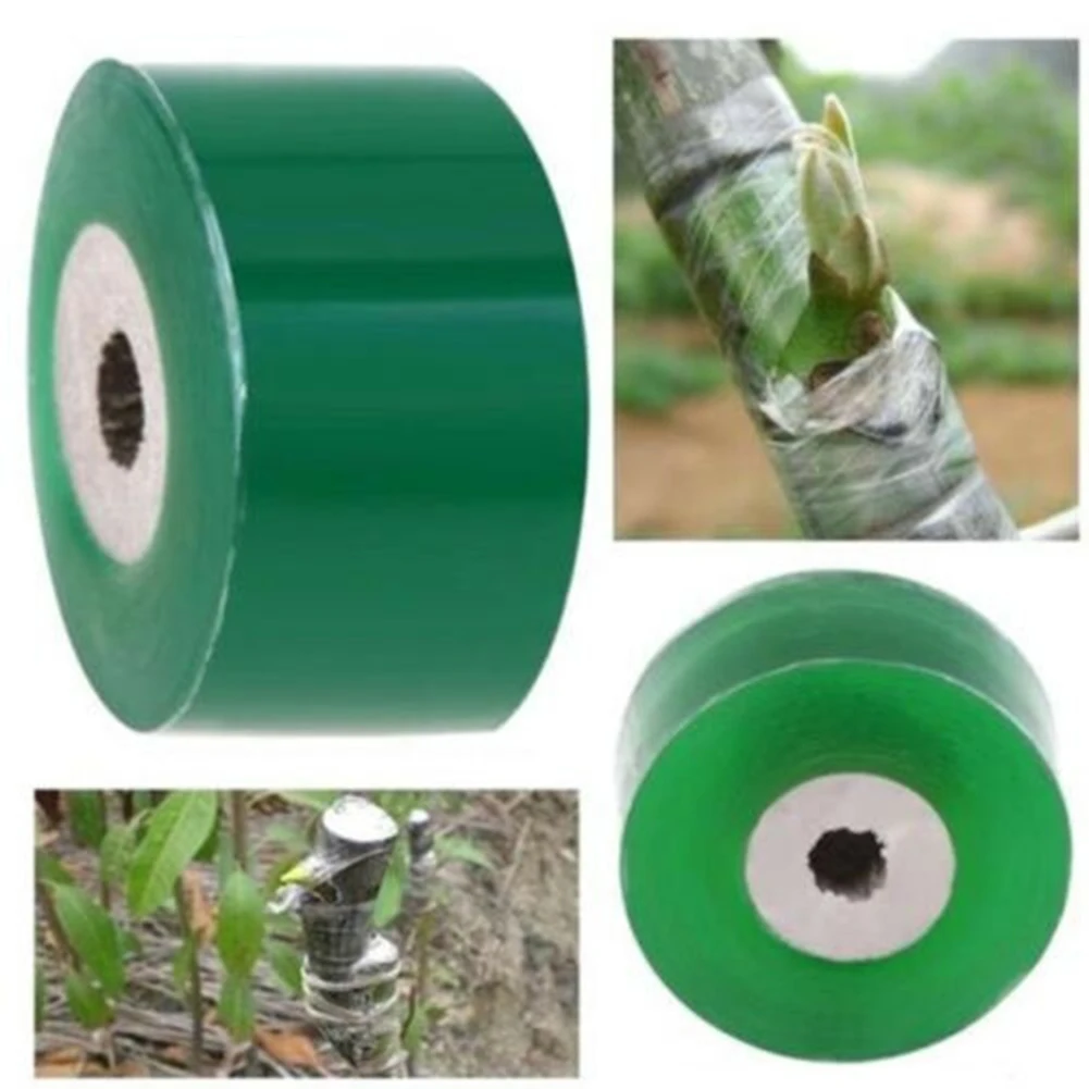 Hochwertiges Pfropf- und Pfropfband, biologisch abbaubar, umweltfreundlich, Obst, Gartenarbeit, harmloser Stretchfilm, 100 m