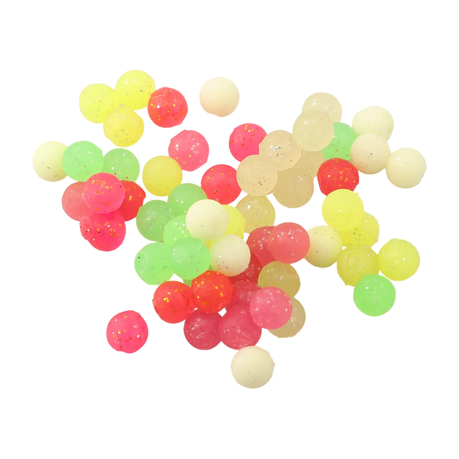 Non-Porous Beads 50*38mm Fishing Beads 120pcs Pack Lightweight 30g Lightweight 60g Effective Fishing Techniques