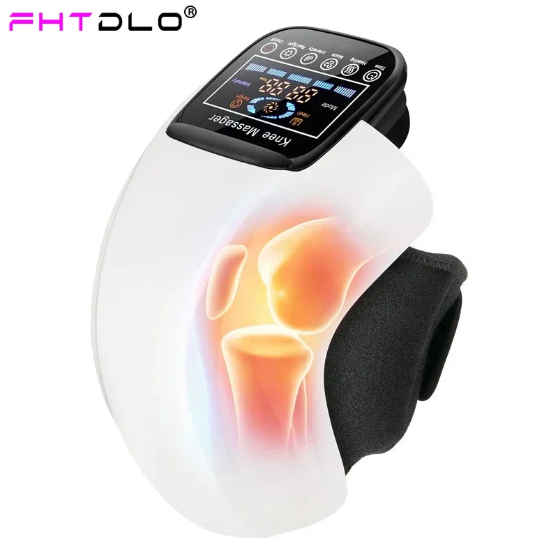 

Electric Heating Knee Pad Air Compression Massager Infrared Therapy Joint Arthritis Relief Pain Physiotherapy Knee Brace Massage