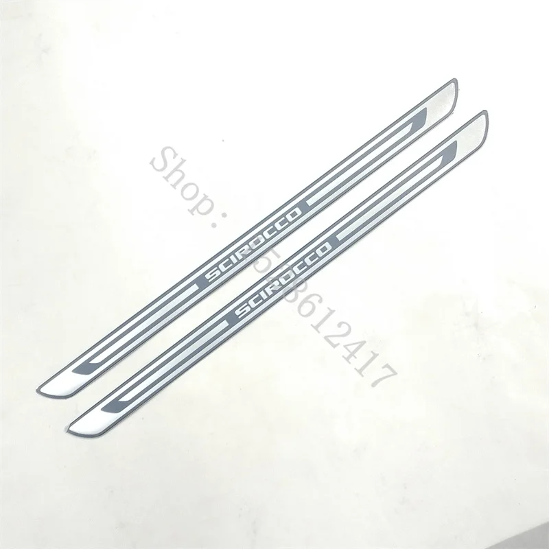 For VW/volkswagen Scirocco 2011 2012~2016 Door Sill Scuff Plate Trim Threshold Pedal Entry Guards Protector Car Accessories
