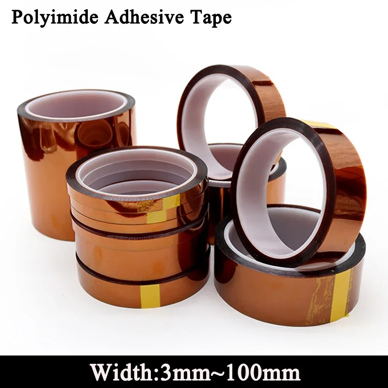 

High Temperature Polyimide Adhesive Insulating Adhesive Tape Heat BGA Tape Thermal Insulation Tape 3D Printing Board Protection