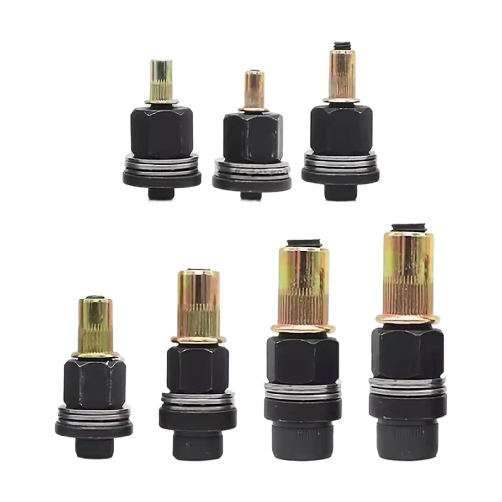 7PC/Bag Hand Rivet Nut Manual Riveter Tool Kit for Nuts M3-M12Simple Installation Set of Hand Riveting Accessories