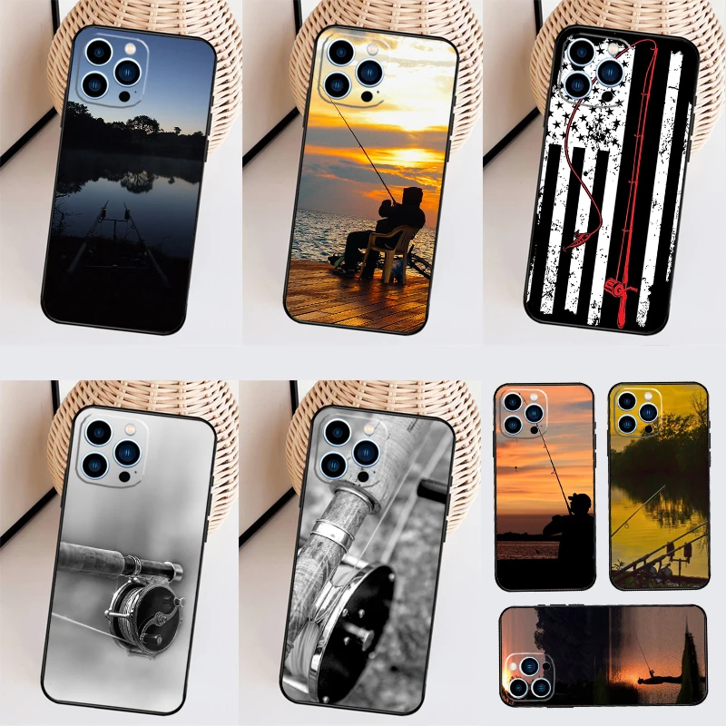 Fishing Rod Case For OnePlus Nord CE 6 5 2 3 4 Lite N20 N30 OnePlus 15 15T 13 12 11 10T 13T 13R 12R 15R